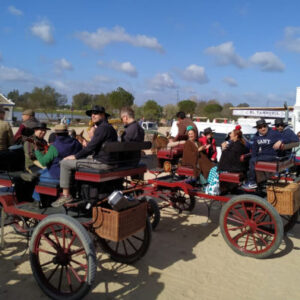Kutschenfahrt um Doñana und El Rocío