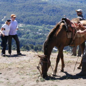 Reiten durch die Mapuche-Gemeinden