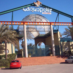 Eingang zum Aquopolis Cullera