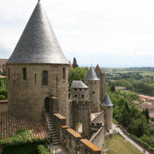 Einlass ohne Anstehen zum Schloss und den Stadtmauern von Carcassonne