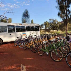 Fahrradverleih in Uluru-Kata Tjuta