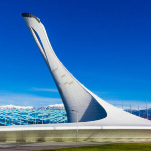 Olympische Stadtrundfahrt in Sotschi