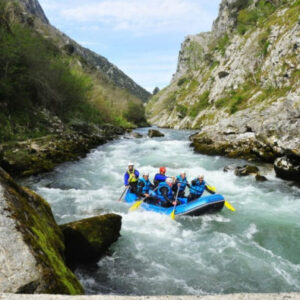 Rafting auf dem Cares River