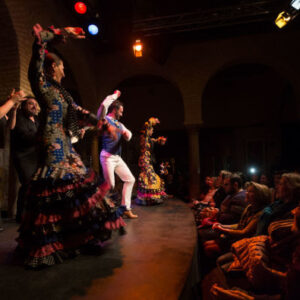 Show im Museum für Flamenco-Tanz
