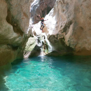 Canyoning in La Bolera