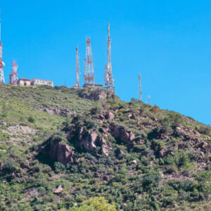Wandern durch die Wüste von Las Palmas