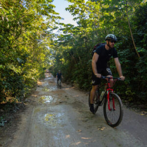 Radtour an der Riviera Maya