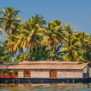 Tour durch die Alleppey-Kanäle
