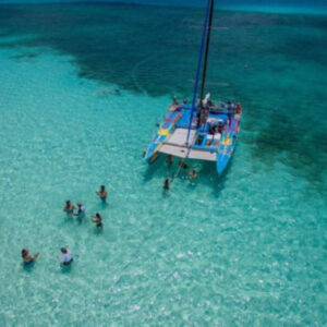 Katamaranfahrt durch Cozumel + Schnorchel