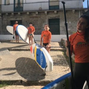 Paddle-Surfen in Mundaka