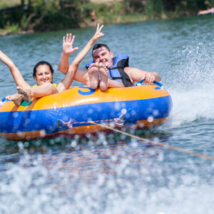 Tubing oder Bananenboot in Guatapé