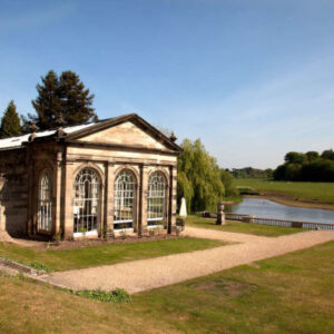 Eingang zur Stoneleigh Abbey
