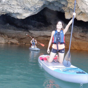 Paddle Surf im Stausee von La Cierva