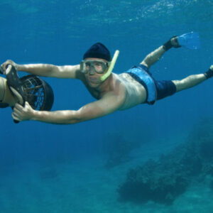 Power-Schnorchel in Cozumel