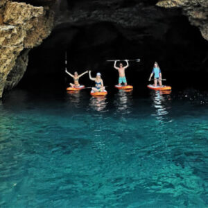 Schnorcheln und Paddeln in Cala Codolar