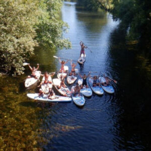 Paddle Surf Tour auf dem Fluss Vez