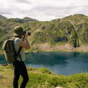 Wandern durch die Saliencia-Seen