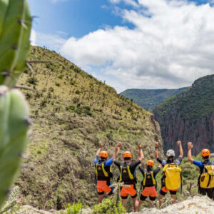 Canyoning am Paso de Vaqueros