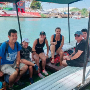 Bootsfahrt auf dem Fluss Júcar