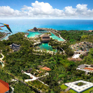 Eingang zu Xcaret