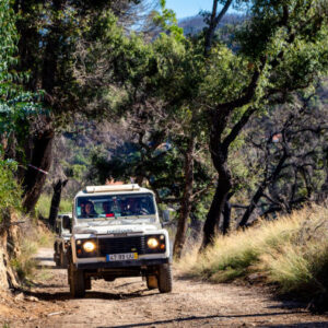 Jeep-Tour + Bootsfahrt auf dem Fluss Arade