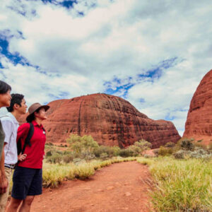 Uluru-Kata Tjuta Nationalpark Tour bei Sonnenaufgang