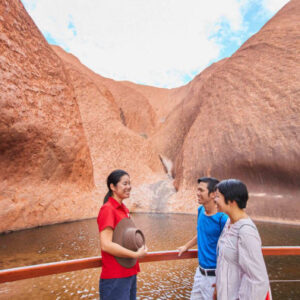 Uluru-Kata-Tjuta-Nationalpark-Tour bei Sonnenuntergang