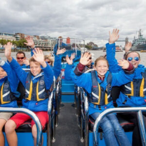 Fahrt mit dem Thamesjet-Schnellboot