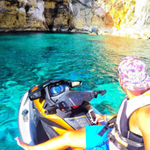 Jetski-Tour entlang der Küste von Denia