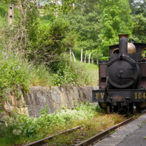 Führung durch das baskische Eisenbahnmuseum
