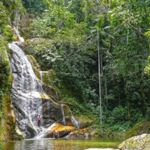 Ausflug zum Wasserfall Pucayaquillo