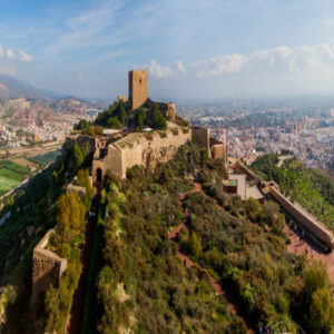 Eingang zum Schloss von Lorca