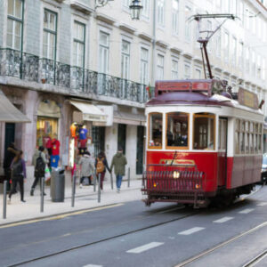 Lissabon touristische Straßenbahn + Standseilbahnen