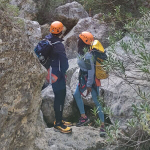 Trockenes Canyoning im Salto del Ciervo
