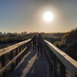 Wandern entlang der Küste von Mar del Plata