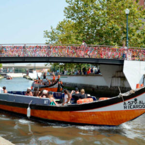 Moliceiro Bootsfahrt durch Aveiro