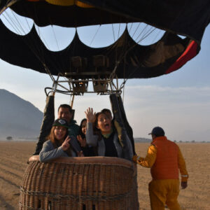 Ballonfahrt über Val'Quirico + Hacienda de Chautla