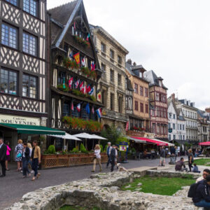 Private Tour durch Rouen mit einem Guide auf Spanisch