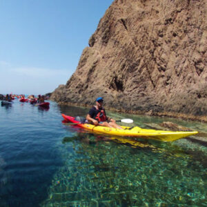 Kajak und Schnorchel in Cabo de Gata