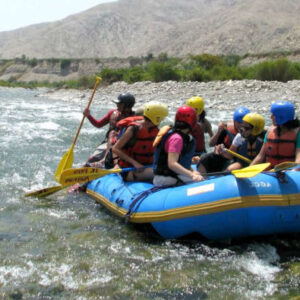Rafting in Lunahuaná