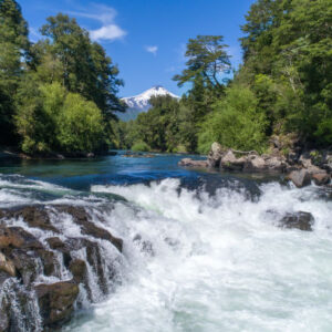Seilrutsche im Nationalpark Villarrica