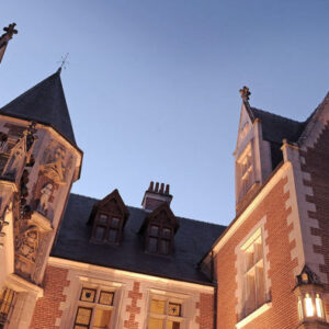 Eingang zum Schloss Clos Lucé