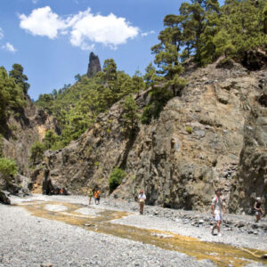 Wandern durch die Caldera de Taburiente von Los Llanos