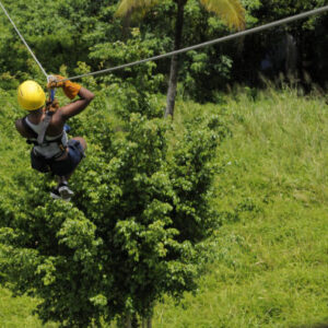 Reiten zum Wasserfall El Limón + Zip Line