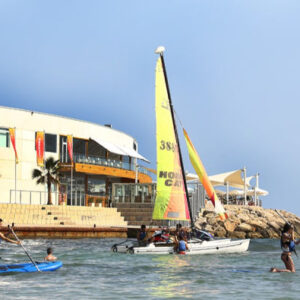 Paddelsurfen in Villanueva und Geltrú