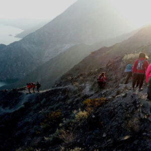 Trekking entlang der Schwarzen Kante