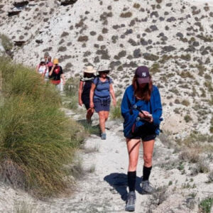 Wandern durch die Sismites von Galera