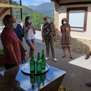 Besuch der Apfelweinmühle Mirador de Miranda