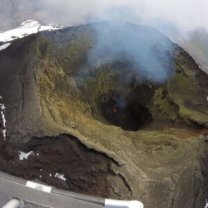 Hubschrauberflug über Pucón und den Vulkan Villarrica